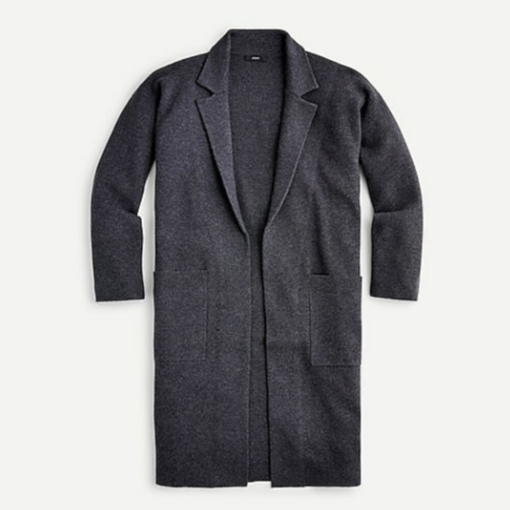 J. Crew Ella Long Sweater Blazer